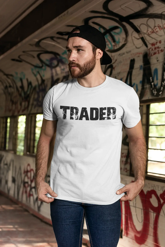 trader Men's T shirt White Birthday Gift 00552