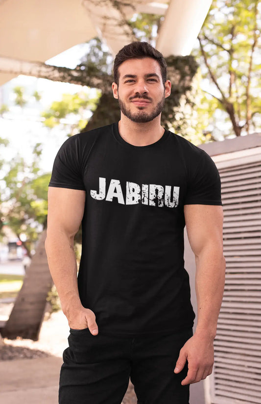 jabiru Men's Vintage T shirt Black Birthday Gift 00554