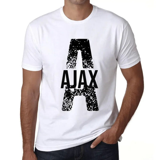 Men's Graphic T-Shirt Ajax Eco-Friendly Limited Edition Short Sleeve Tee-Shirt Vintage Birthday Gift Novelty
