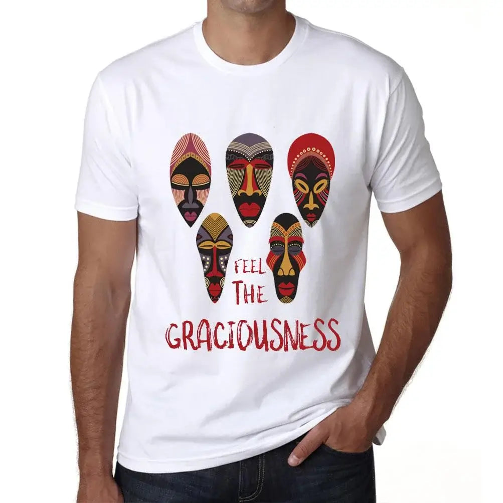 Men's Graphic T-Shirt Native Feel The Graciousness Eco-Friendly Limited Edition Short Sleeve Tee-Shirt Vintage Birthday Gift Novelty