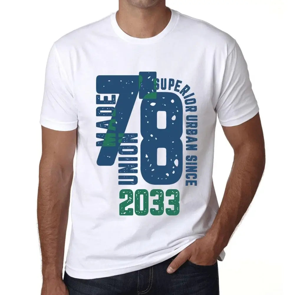 Men's Graphic T-Shirt Superior Urban Style Since 2033