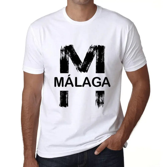 Men's Graphic T-Shirt Málaga Eco-Friendly Limited Edition Short Sleeve Tee-Shirt Vintage Birthday Gift Novelty