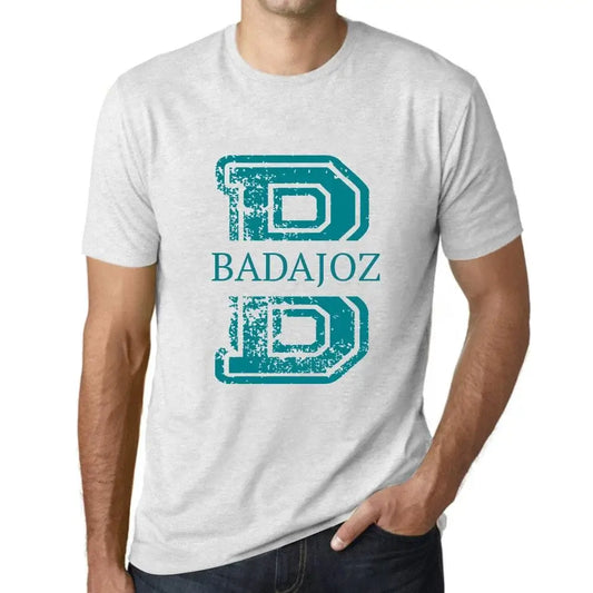 Men's Graphic T-Shirt Badajoz Eco-Friendly Limited Edition Short Sleeve Tee-Shirt Vintage Birthday Gift Novelty