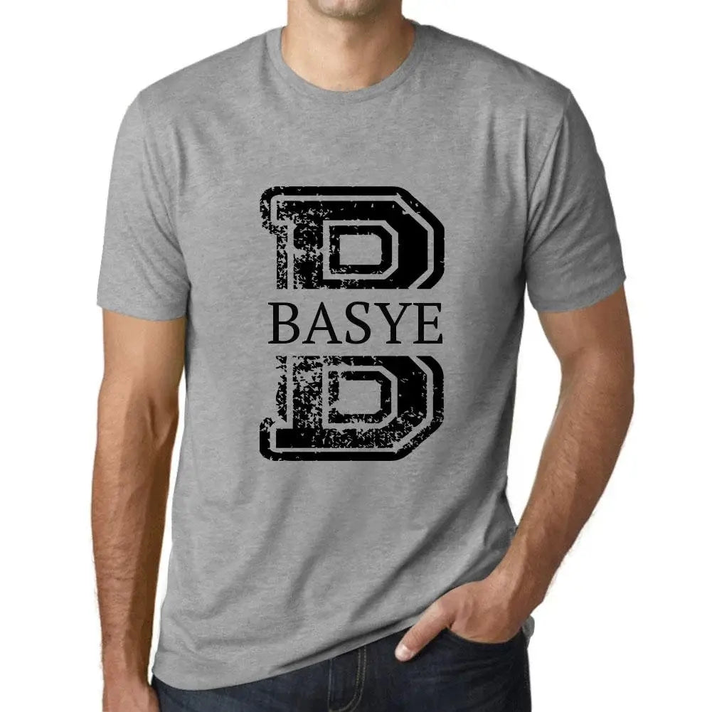 Men's Graphic T-Shirt Basye Eco-Friendly Limited Edition Short Sleeve Tee-Shirt Vintage Birthday Gift Novelty