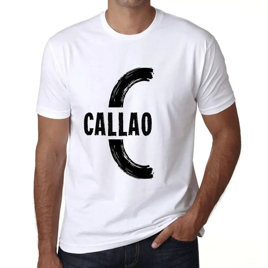Men's Graphic T-Shirt Callao Eco-Friendly Limited Edition Short Sleeve Tee-Shirt Vintage Birthday Gift Novelty