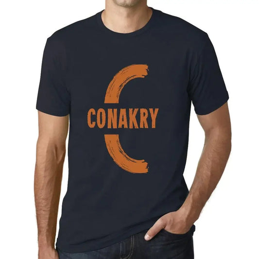 Men's Graphic T-Shirt Conakry Eco-Friendly Limited Edition Short Sleeve Tee-Shirt Vintage Birthday Gift Novelty