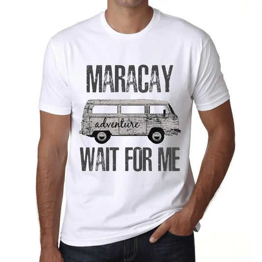 Men's Graphic T-Shirt Adventure Wait For Me In Maracay Eco-Friendly Limited Edition Short Sleeve Tee-Shirt Vintage Birthday Gift Novelty