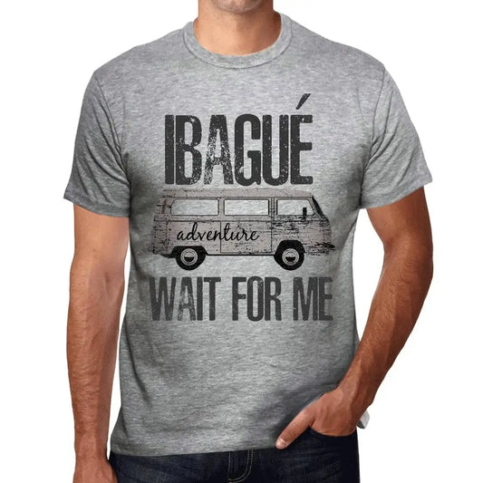 Men's Graphic T-Shirt Adventure Wait For Me In Ibagué Eco-Friendly Limited Edition Short Sleeve Tee-Shirt Vintage Birthday Gift Novelty