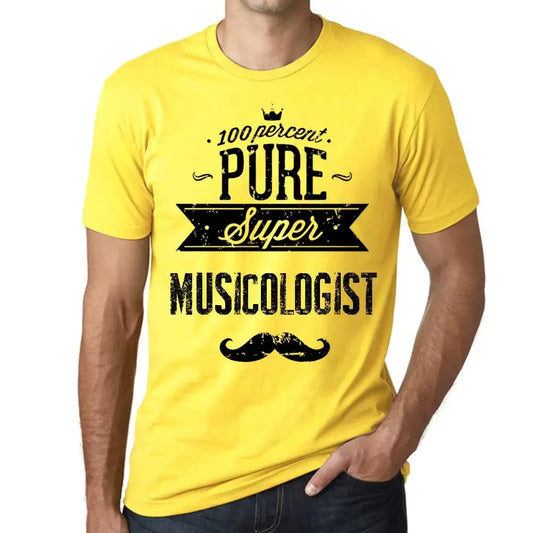 Men's Graphic T-Shirt 100% Pure Super Musicologist Eco-Friendly Limited Edition Short Sleeve Tee-Shirt Vintage Birthday Gift Novelty