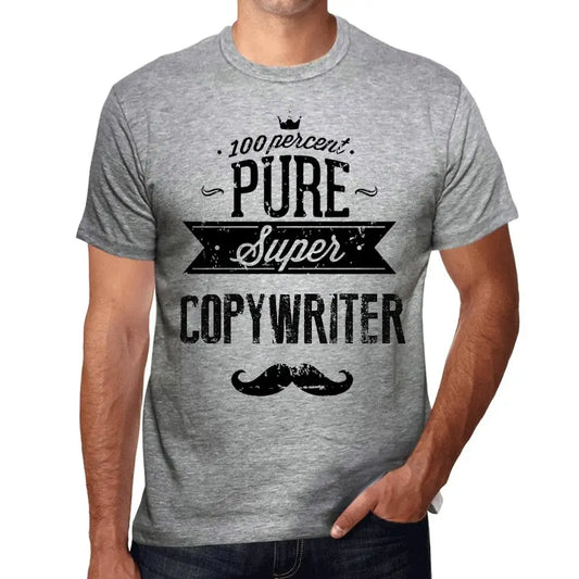 Men's Graphic T-Shirt 100% Pure Super Copywriter Eco-Friendly Limited Edition Short Sleeve Tee-Shirt Vintage Birthday Gift Novelty