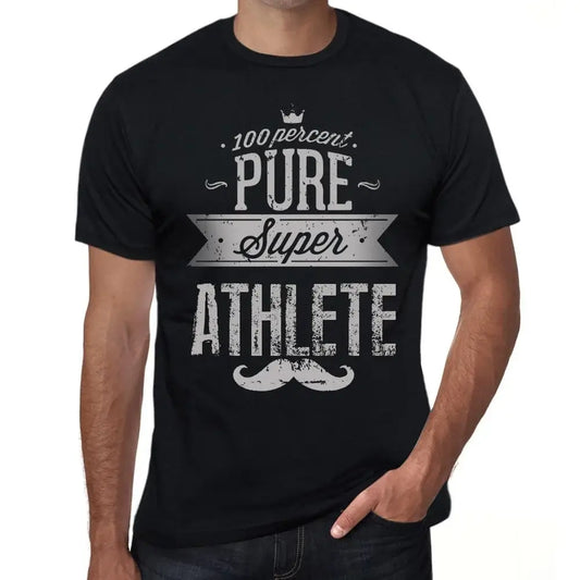 Men's Graphic T-Shirt 100% Pure Super Athlete Eco-Friendly Limited Edition Short Sleeve Tee-Shirt Vintage Birthday Gift Novelty