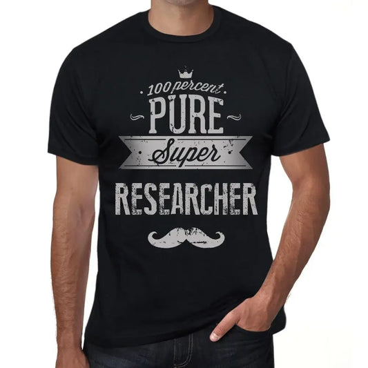 Men's Graphic T-Shirt 100% Pure Super Researcher Eco-Friendly Limited Edition Short Sleeve Tee-Shirt Vintage Birthday Gift Novelty