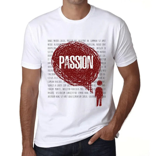 Men's Graphic T-Shirt Thoughts Passion Eco-Friendly Limited Edition Short Sleeve Tee-Shirt Vintage Birthday Gift Novelty