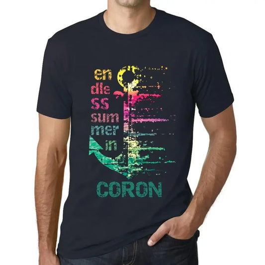 Men's Graphic T-Shirt Endless Summer In Coron Eco-Friendly Limited Edition Short Sleeve Tee-Shirt Vintage Birthday Gift Novelty