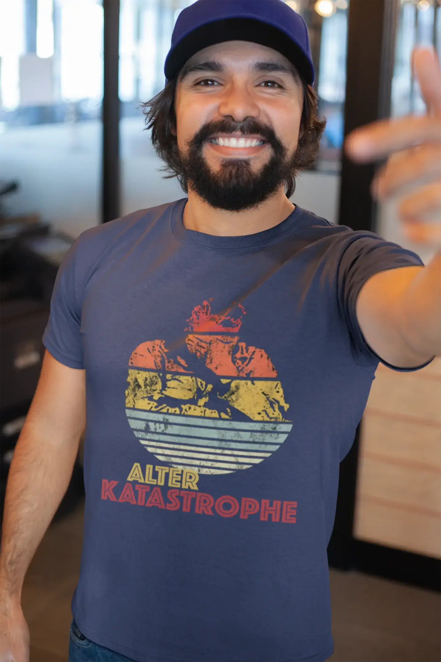 Men's Graphic T-Shirt Alter Katastrophe Idea Gift