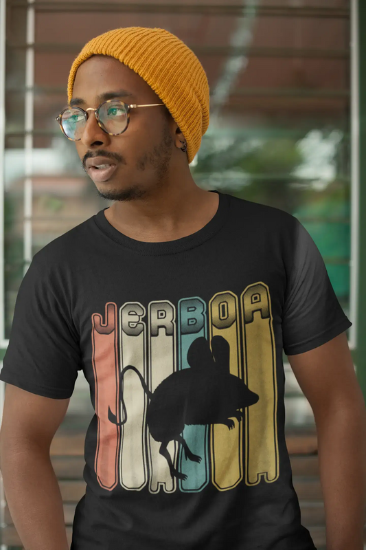 ULTRABASIC Men's Graphic T-Shirt Jerboa - Retro Funny Tee Shirt