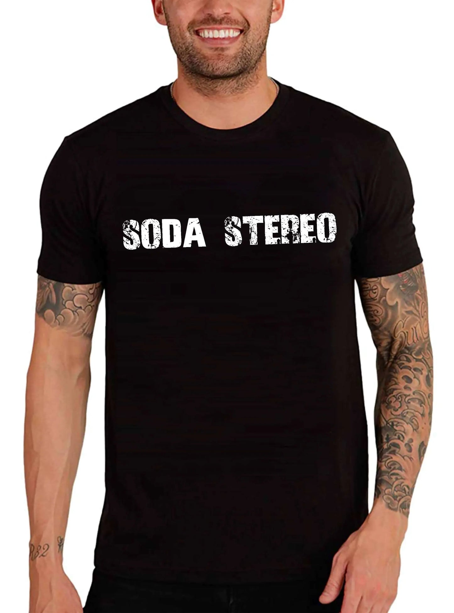 Men's Graphic T-Shirt Soda Stereo Eco-Friendly Limited Edition Short Sleeve Tee-Shirt Vintage Birthday Gift Novelty
