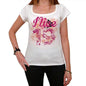 19, Nice, Women's Short Sleeve Round Neck T-shirt 00008 - ultrabasic-com