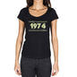 1974 Limited Edition Star, Women's T-shirt, Black, Birthday Gift 00383 - ultrabasic-com