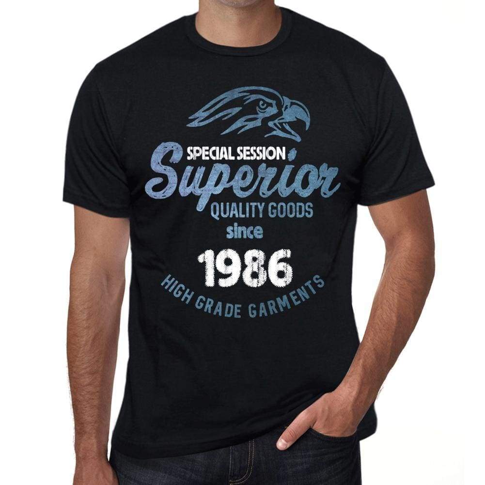 1986, Special Session Superior Since 1986 Mens T-shirt Black Birthday Gift 00523 - ultrabasic-com