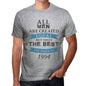 1994 Only The Best Are Born In 1994 Mens T-Shirt Grey Birthday Gift 00512 - Grey / S - Casual
