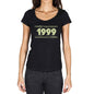1999 Limited Edition Star Womens T-Shirt Black Birthday Gift 00383 - Black / Xs - Casual