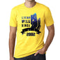 2002 Living Wild 2 Since 2002 Mens T-Shirt Yellow Birthday Gift 00516 - Yellow / Xs - Casual