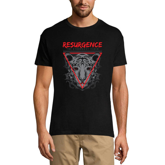 ULTRABASIC Men's Novelty T-Shirt Resurgence The Strongest Tiger - Scary Tee Shirt