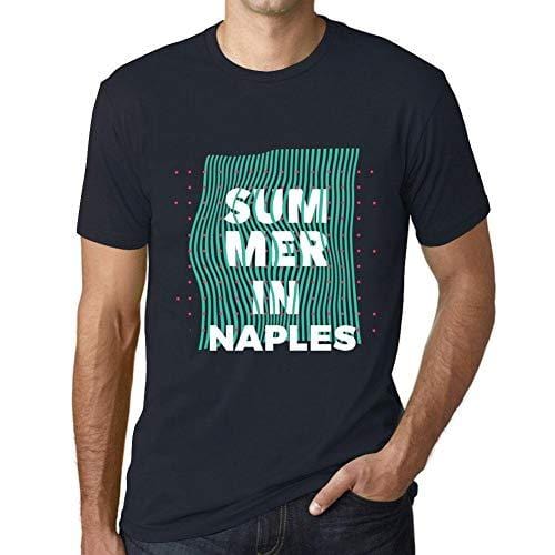 Ultrabasic - Homme Graphique Summer in Naples Marine