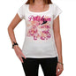 43 Potsdam City With Number Womens Short Sleeve Round White T-Shirt 00008 - White / Xs - Casual