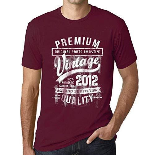 Ultrabasic - Homme T-Shirt Graphique 2012 Aged to Perfection Tee Shirt Cadeau d'anniversaire