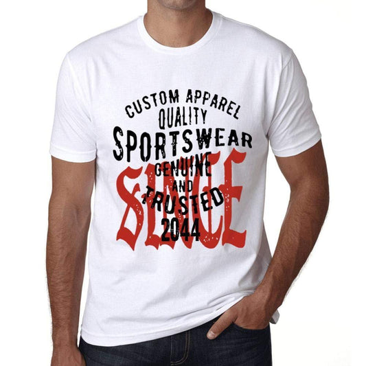 Ultrabasic - Homme T-Shirt Graphique Sportswear Depuis 2044 Blanc