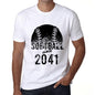 Men&rsquo;s Graphic T-Shirt Softball Since 2041 White - Ultrabasic