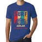 Men&rsquo;s Graphic T-Shirt Surf Summer Time ASILAH Royal Blue - Ultrabasic