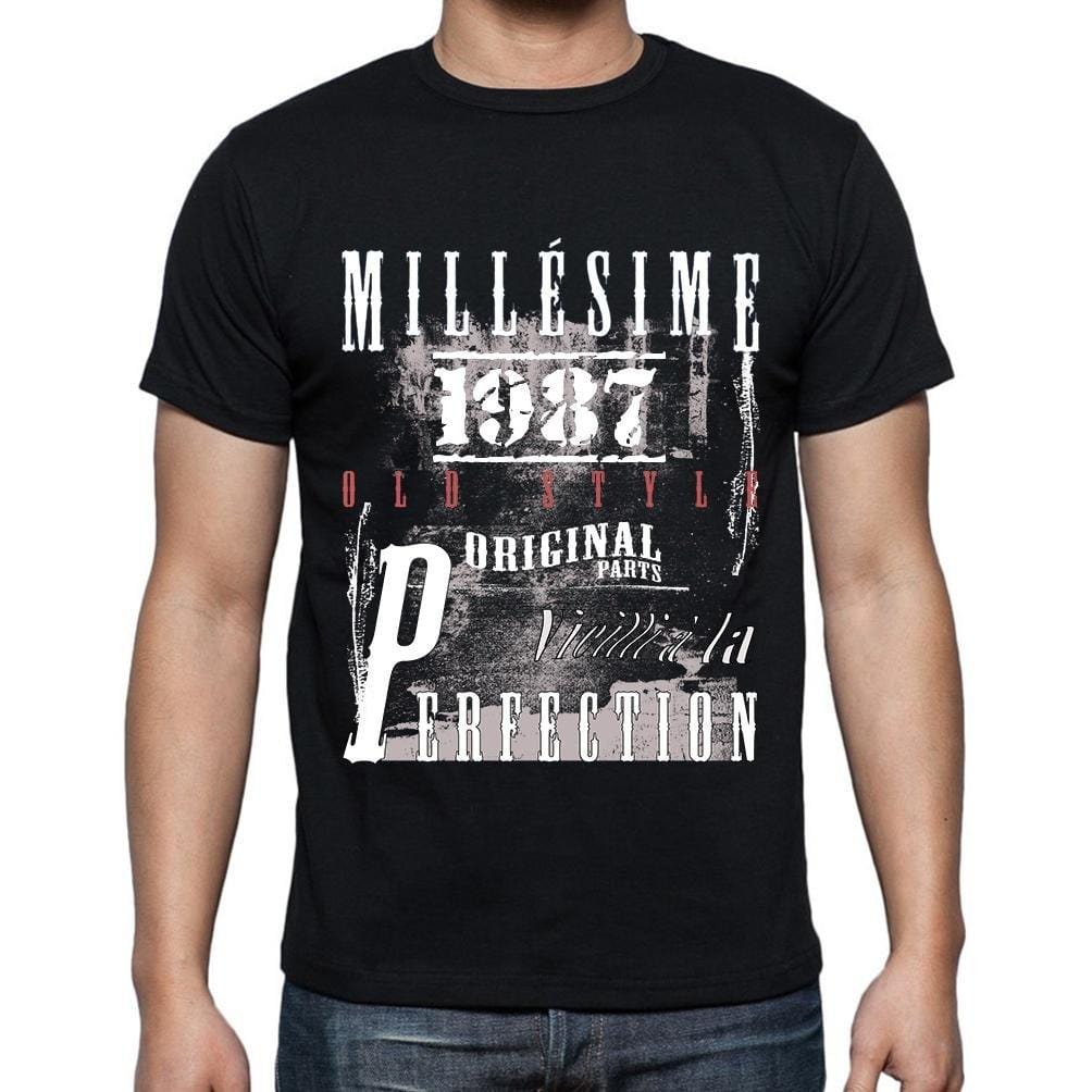 1987,cadeaux,anniversaire,Manches courtes - Homme T-shirt