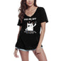 ULTRABASIC Women's T-Shirt Piss Me Off Cat - Funny Kitten Lover Tee Shirt