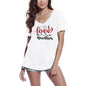 ULTRABASIC Women's T-Shirt I Love Brother - Bro Short Sleeve Tee Shirt Gift Tops