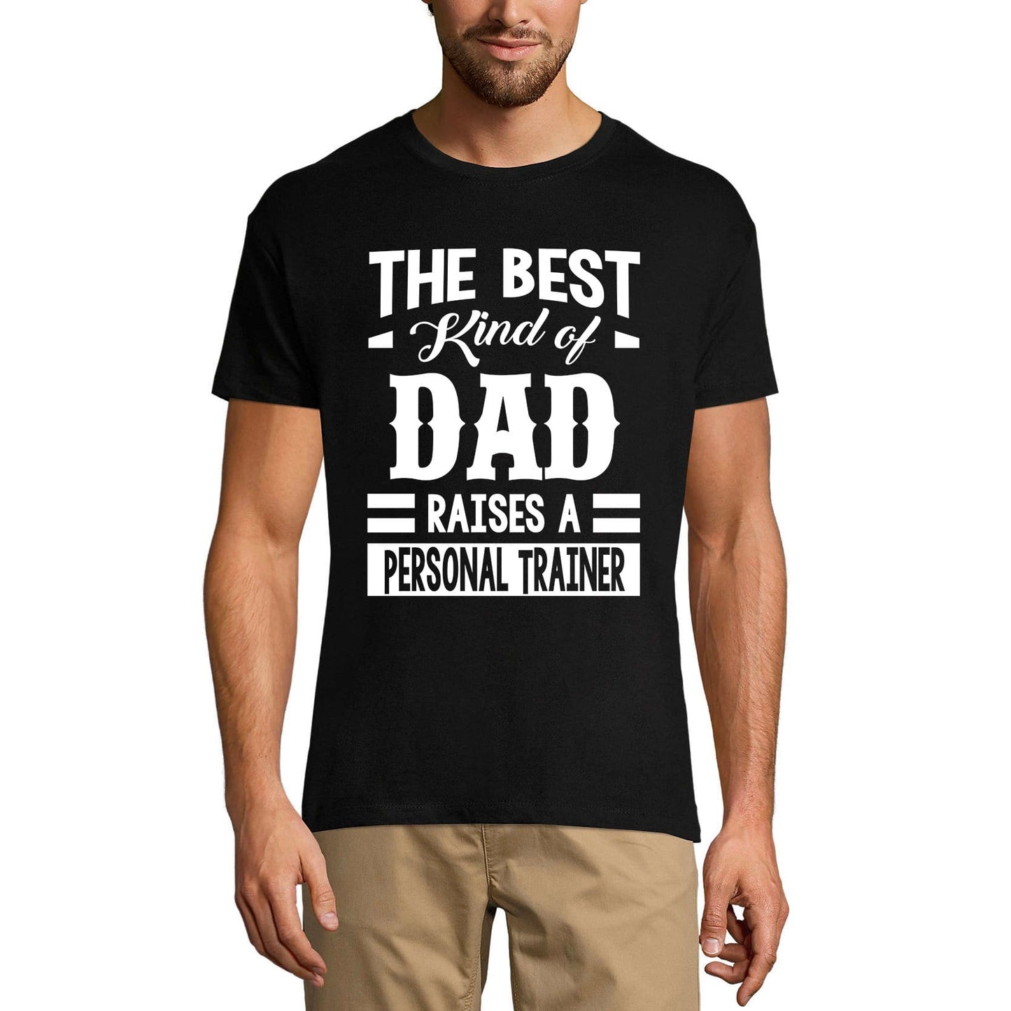 ULTRABASIC Men's Graphic T-Shirt Dad Raises a Personal Trainer