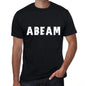 Abeam Mens Retro T Shirt Black Birthday Gift 00553 - Black / Xs - Casual