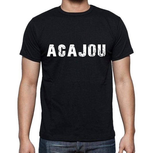 Acajou Mens Short Sleeve Round Neck T-Shirt 00004 - Casual