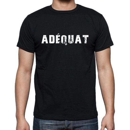 Adéquat French Dictionary Mens Short Sleeve Round Neck T-Shirt 00009 - Casual