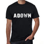 Adown Mens Retro T Shirt Black Birthday Gift 00553 - Black / Xs - Casual