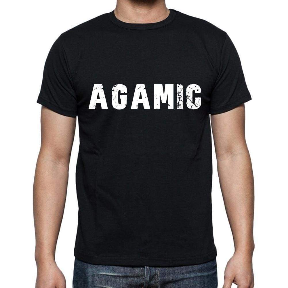 Agamic Mens Short Sleeve Round Neck T-Shirt 00004 - Casual