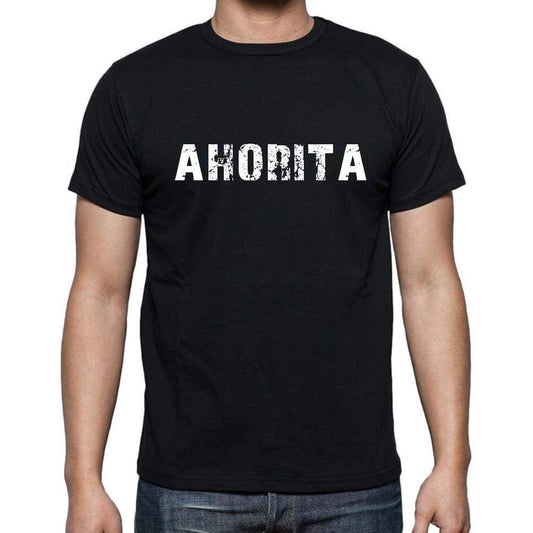 Ahorita Mens Short Sleeve Round Neck T-Shirt - Casual