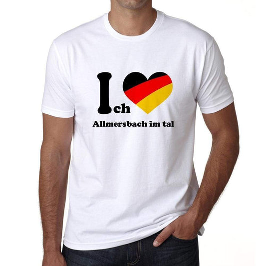 Allmersbach Im Tal Mens Short Sleeve Round Neck T-Shirt 00005 - Casual