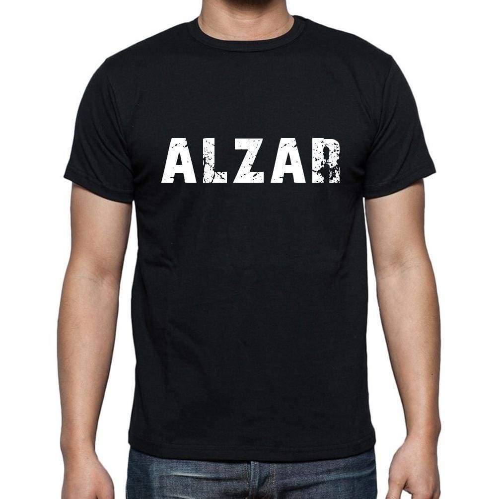 Alzar Mens Short Sleeve Round Neck T-Shirt - Casual