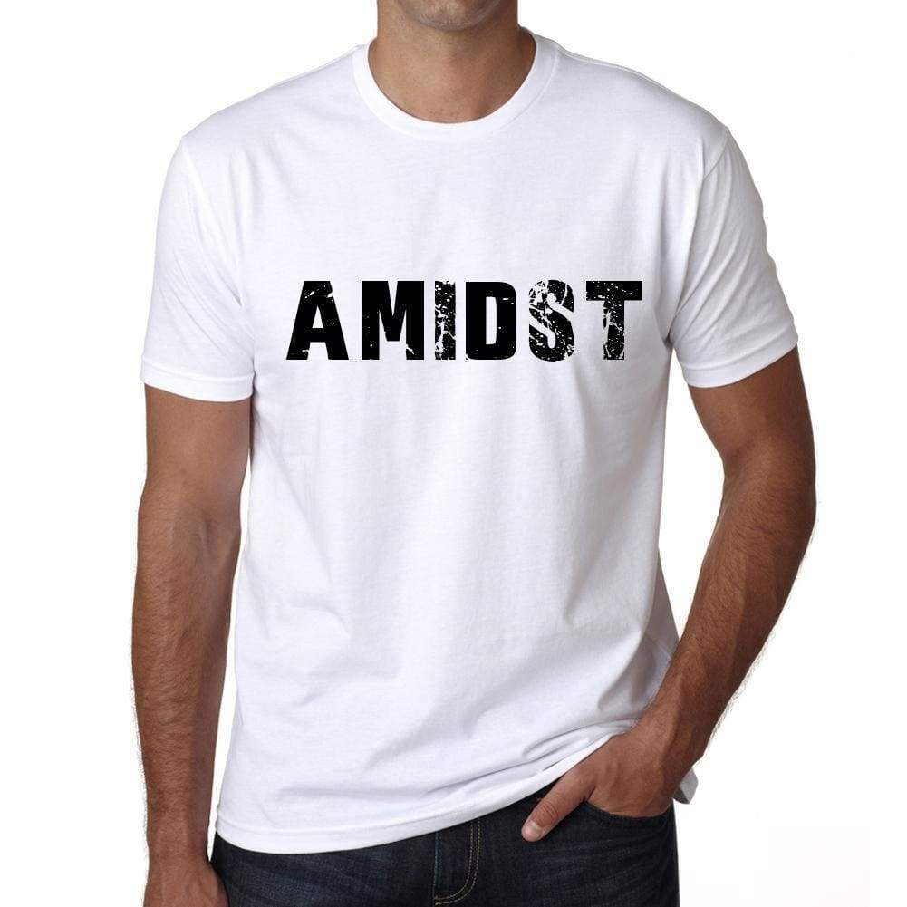 Amidst Mens T Shirt White Birthday Gift 00552 - White / Xs - Casual