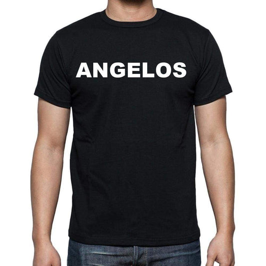 Angelos Mens Short Sleeve Round Neck T-Shirt - Casual