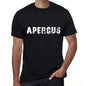 Apercus Mens Vintage T Shirt Black Birthday Gift 00555 - Black / Xs - Casual