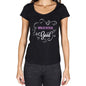 Application Is Good Womens T-Shirt Black Birthday Gift 00485 - Black / Xs - Casual